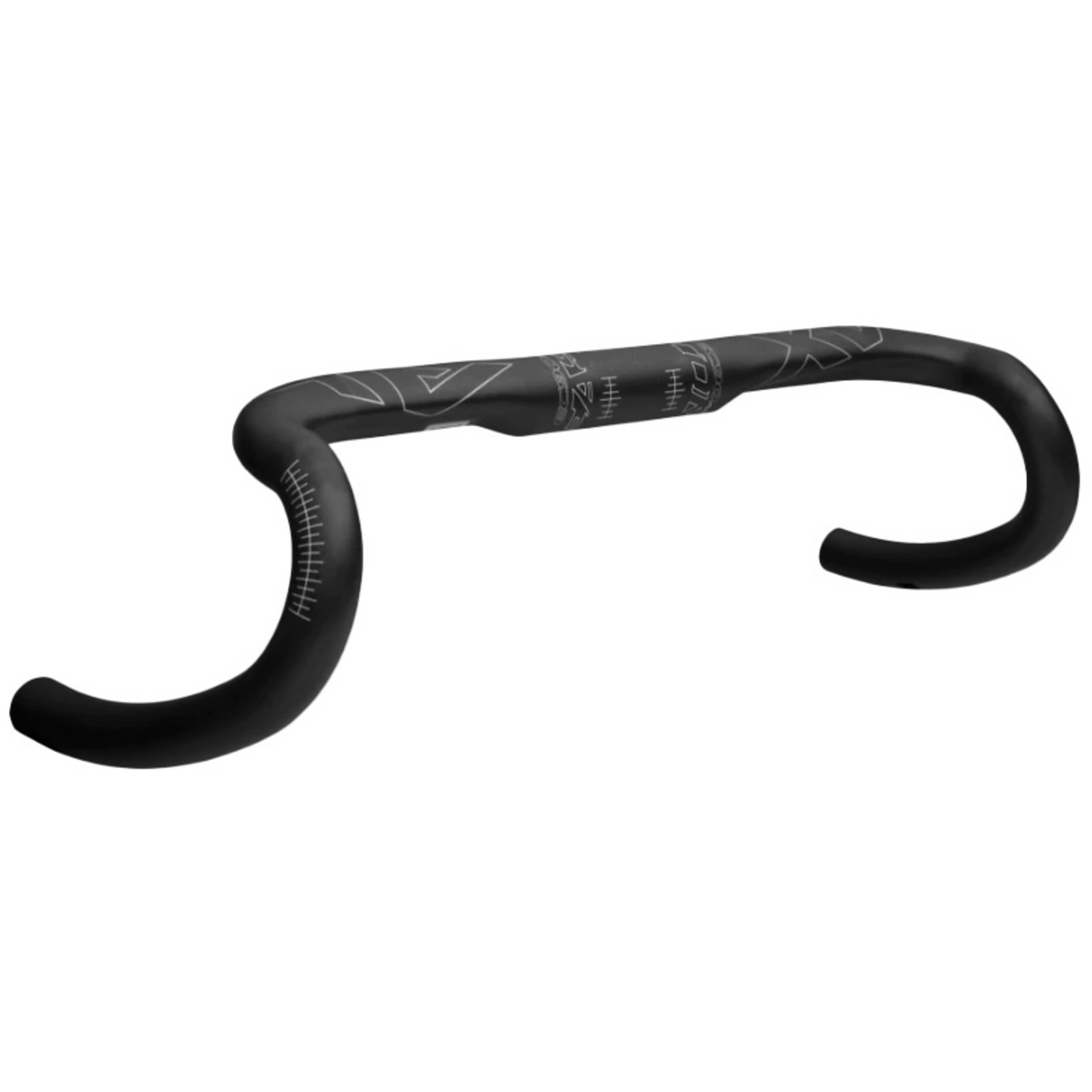 Easton EC90 AX Drop Handlebar - Carbon, 31.8mm, 40cm, Di2 Internal Routing, Black