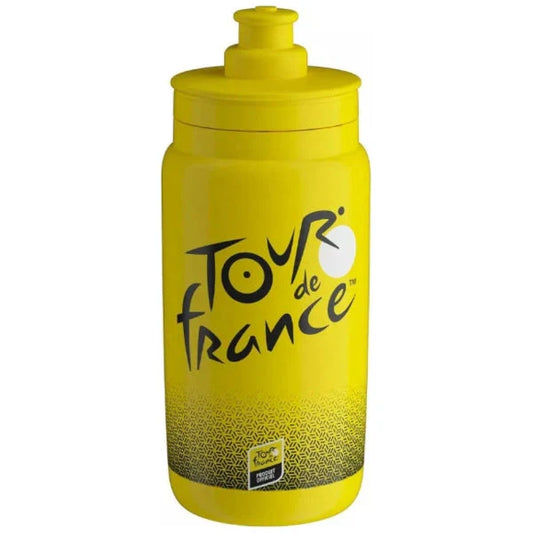 Elite Fly Tour de France MY24 bottle, 74mm, 550mL, iconic yellow