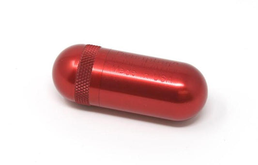 Dynaplug Pill (Micro Pro) Tubeless Tire Repair Tool Kit, Anodized Red
