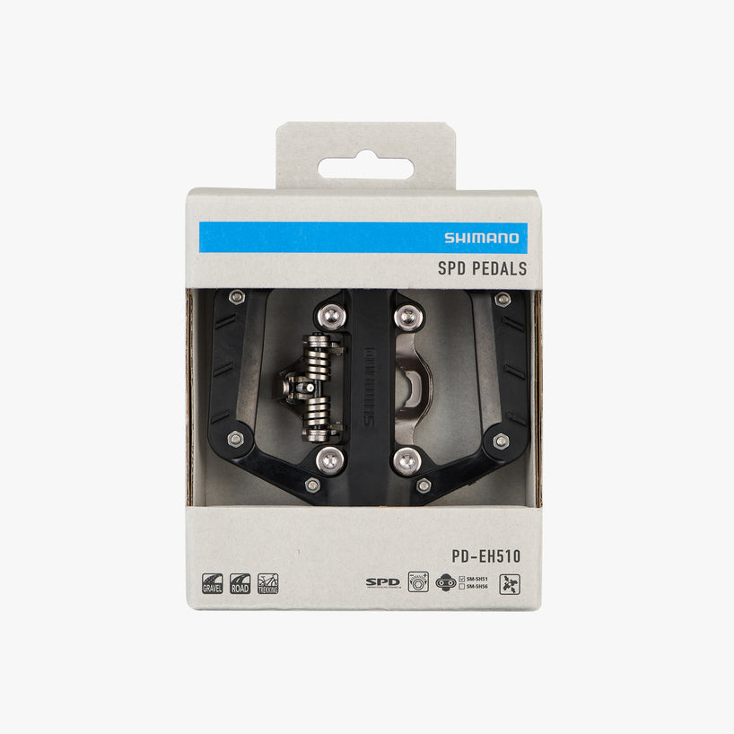 SHIMNO PEDAL, PD-EH510, SPD/FLAT, W/CLEAT (SM-SH51 )