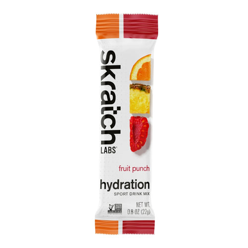 Skratch Hydration Sport Drink Mix, Fruit Punch, Individual serving (22g)