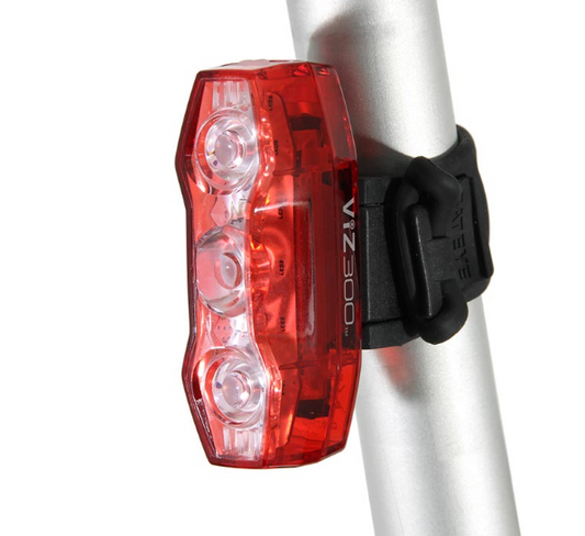 CatEye, ViZ300, Light, Rear, Red