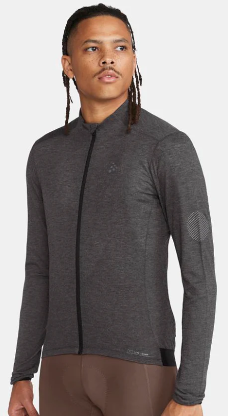 Craft CORE BIKE ESSENCE WOOL LS JERSEY - Men