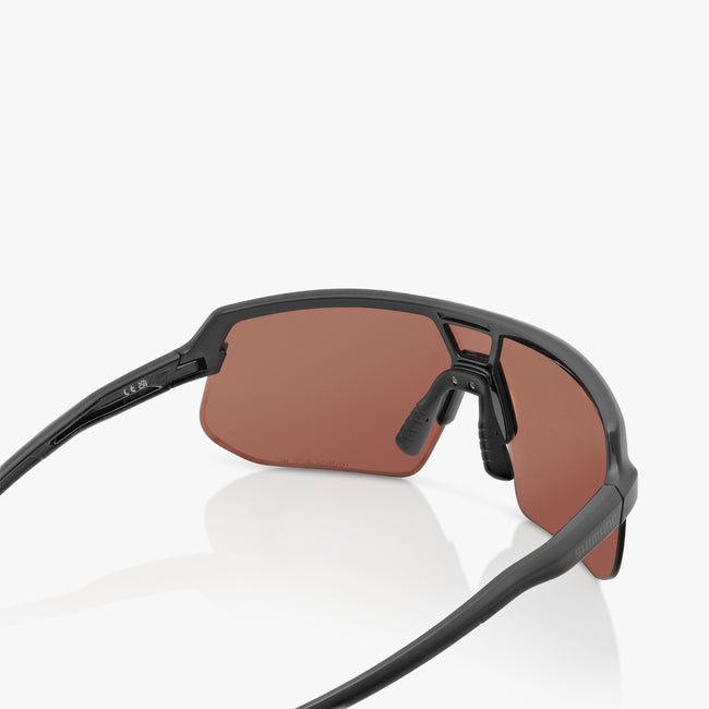 SHIMANO TWINSPARK RIDESCAPE EYEWEAR BLACK FRAME, WITH RIDESCAPE HIGH CONTRAST LENS