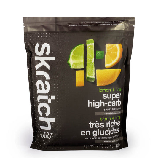 SKRATCH LABS - SUPER HIGH-CARB SPORT DRINK MIX: LEMON + LIME / 840 gram