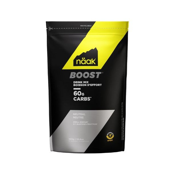 Naak Boost Energy Drink Mix, Neutral, 15 Serving Bag / 960 grams