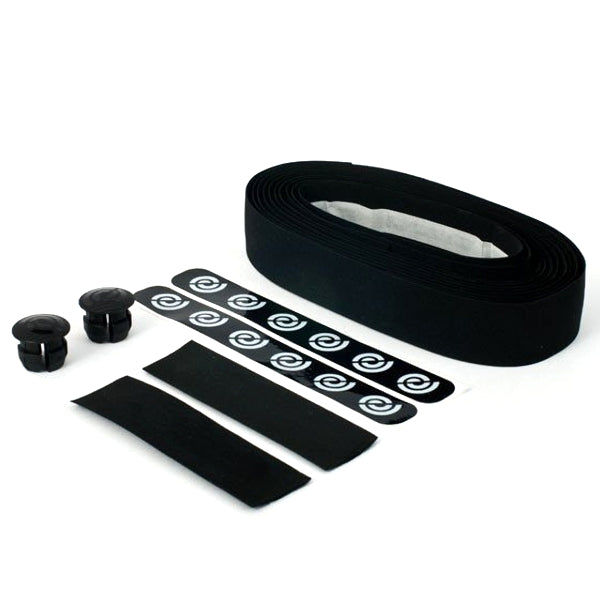 BikeRibbon Cork Plus bar race pro  handlebar tape, black