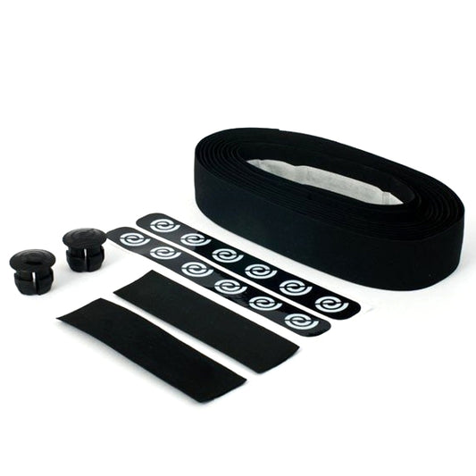 BikeRibbon Cork Plus bar race pro  handlebar tape, black