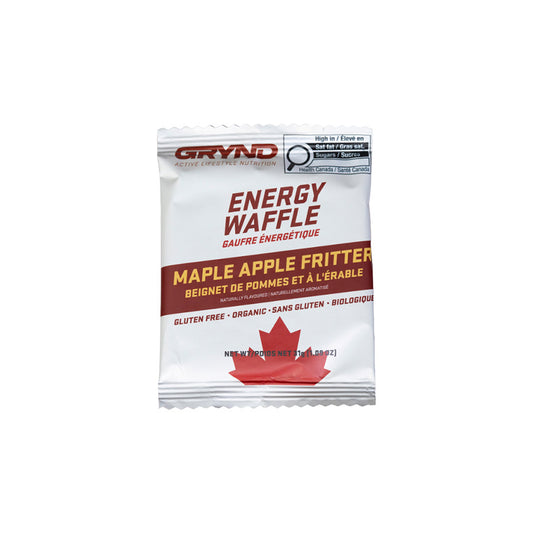 Grynd Energy, Gluten Free Waffle, Maple Apple Fritter, 31g Bar