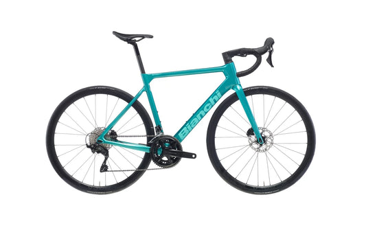 Bianchi SPRINT ICR Shimano 105 Di2 Disc - Celeste CK16/Graphite Full Glossy