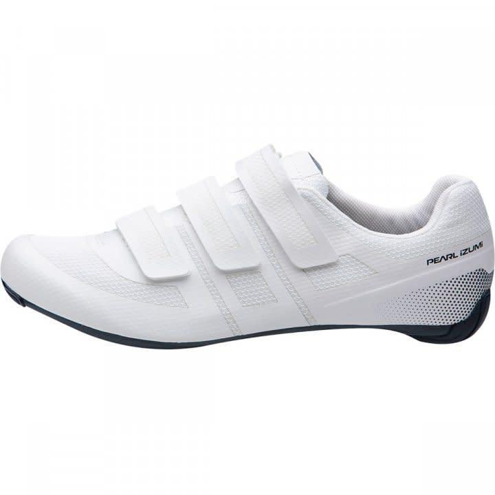 Pearl Izumi Quest Road Shoes -- White/Navy 44