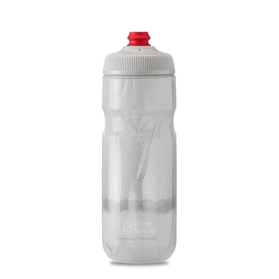 Polar Breakaway Insulated Water Bottle - 591ml/20oz, White/Silver