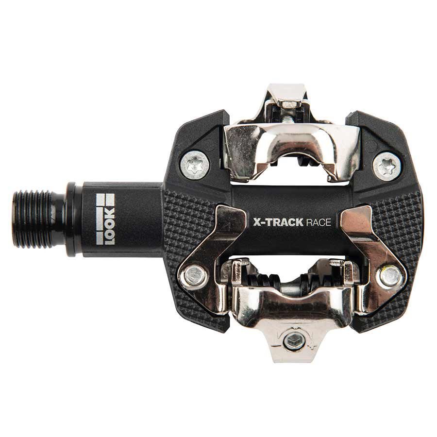 Look X-Track Race MTB Clipless Pedals - Composite body, Cr-Mo axle, 9/16'', Black