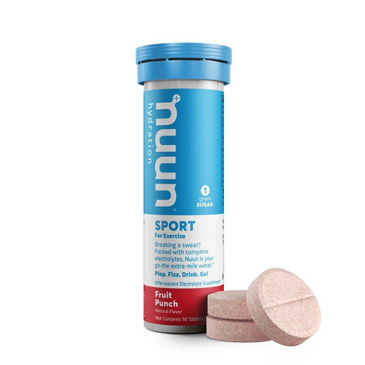 Nuun, Sport Electrolytes Drink Mix, Fruit Punch -