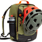 Two Wheel Gear Pannier Backpack Convertible LITE  22L - Olive Recycled Ripstop