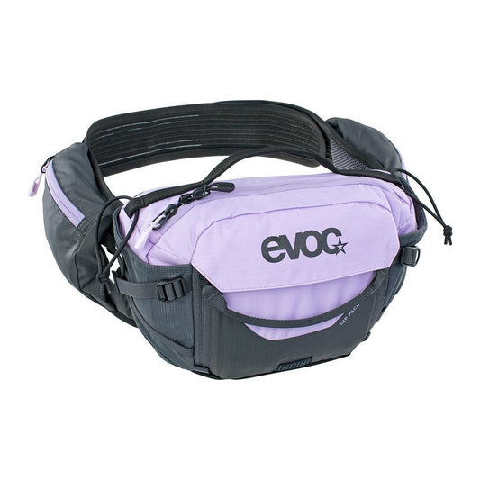 EVOC Hip Pack Pro + 1.5L Bladder Hydration Bag, Multicolor - Volume: 3L, Bladder: Included (1.5L)