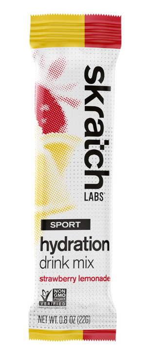 Skratch Labs :: Sport Hydration Drink Mix - Strawberry Lemonade, Sold as Single