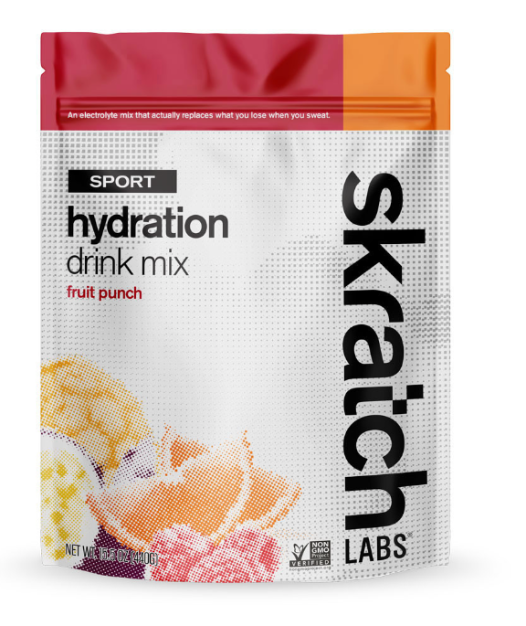Skratch Labs :: Sport Hydration Drink Mix - Fruit Punch, 440g, 20 Servings