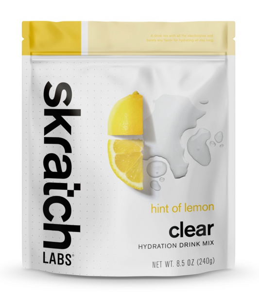 Skratch Labs :: Clear Hydration Mix - Hint of Lemon, 240g/16 Servings