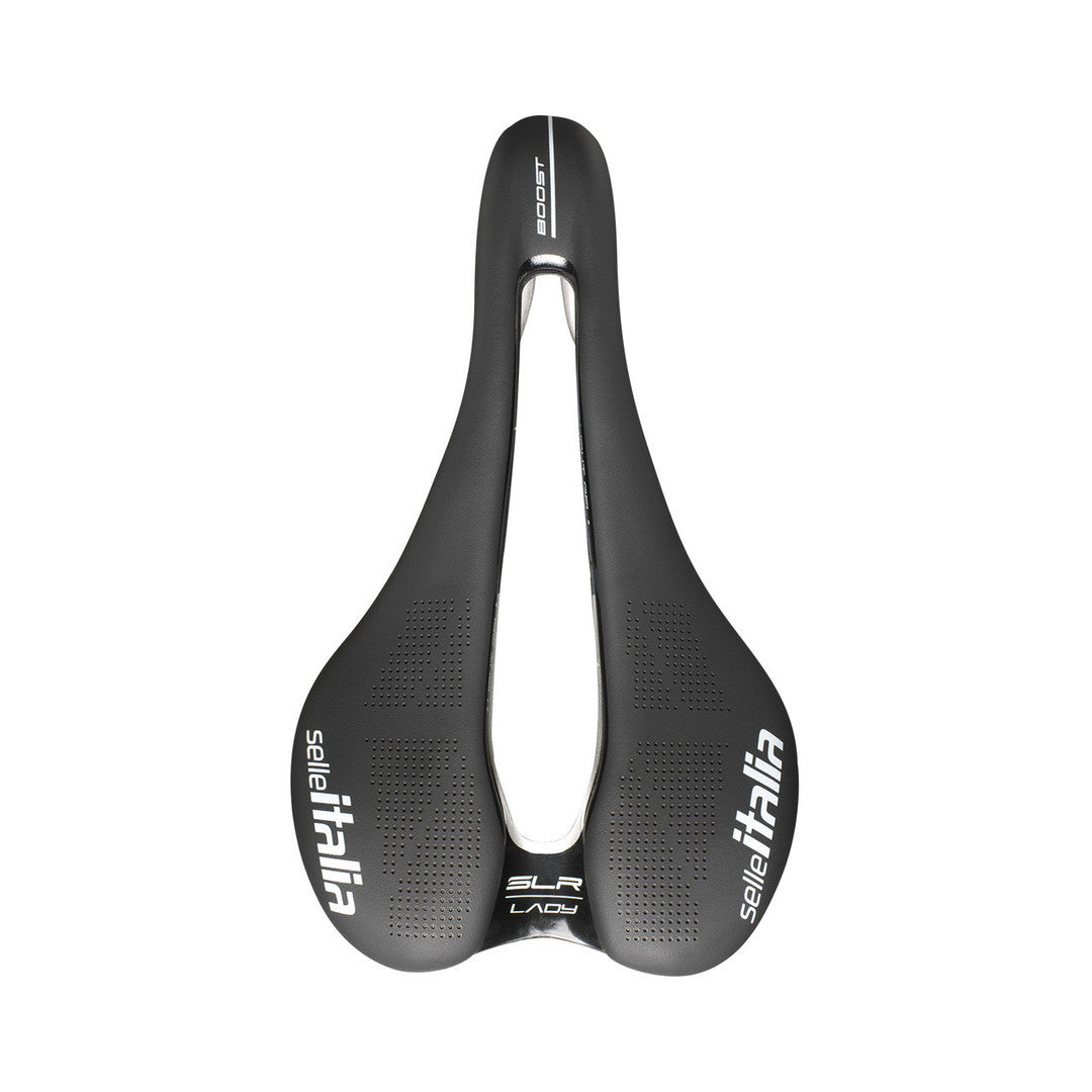 Selle Italia SLR Lady Boost SuperFlow L Saddle - 248 x 145mm, Women, 206g, Black