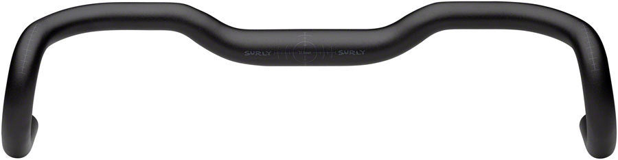 Surly Truck Stop Bar Drop Handlebar - Aluminum, 31.8mm, 45cm, Black
