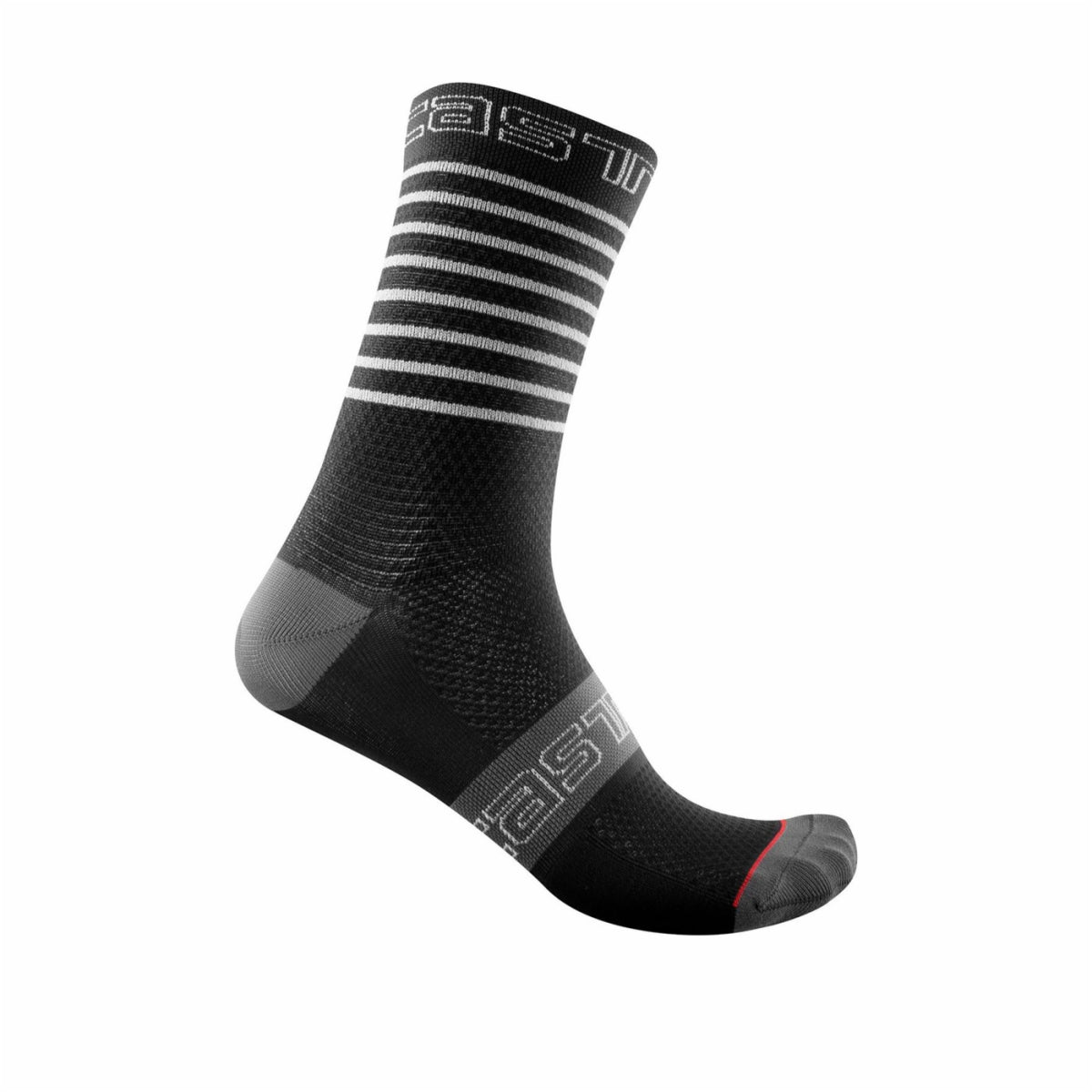 Castelli Superleggera Women 12 Sock -- Black Small/Med