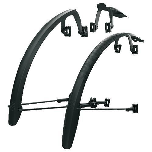 SKS Speedrocker Gravel Fender Set, Clip-on, 27.5" & 29", Black